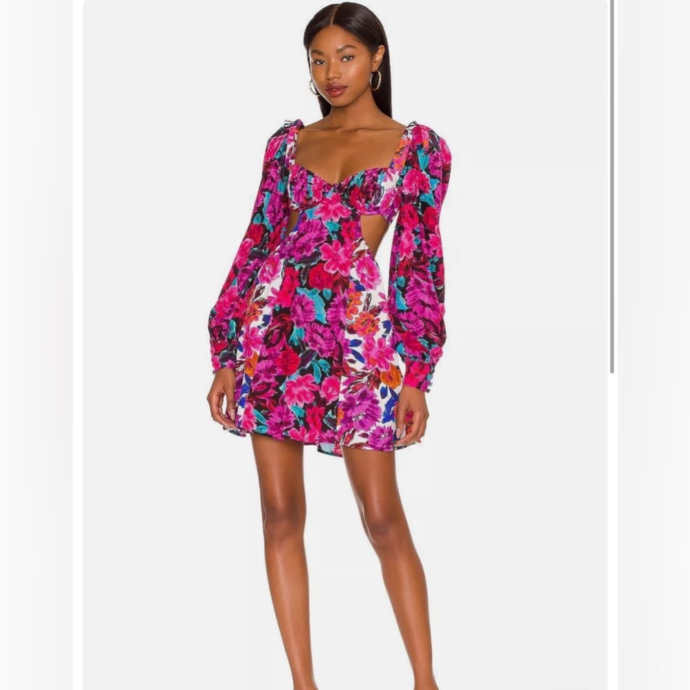 For love & lemons Scarlett mini dress